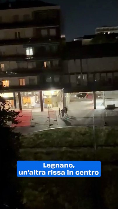 Legnano, un'altra rissa in centro