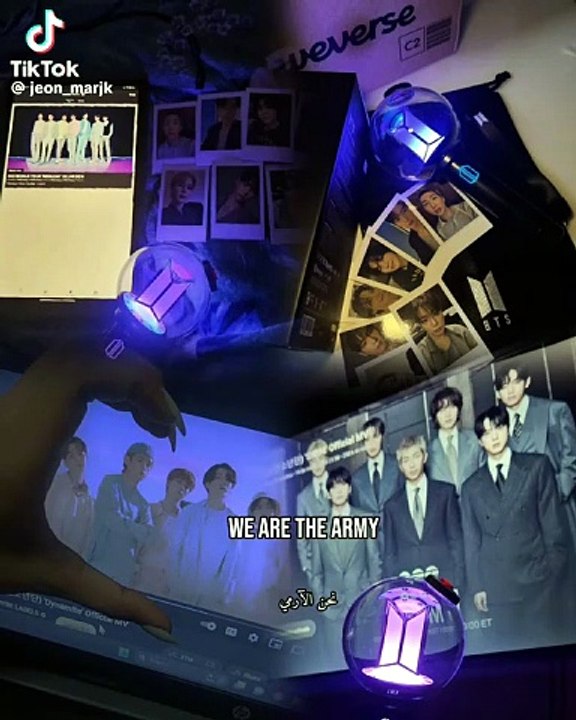 Woo WE ARE THE ARMY BTS💜🔮🔮👑