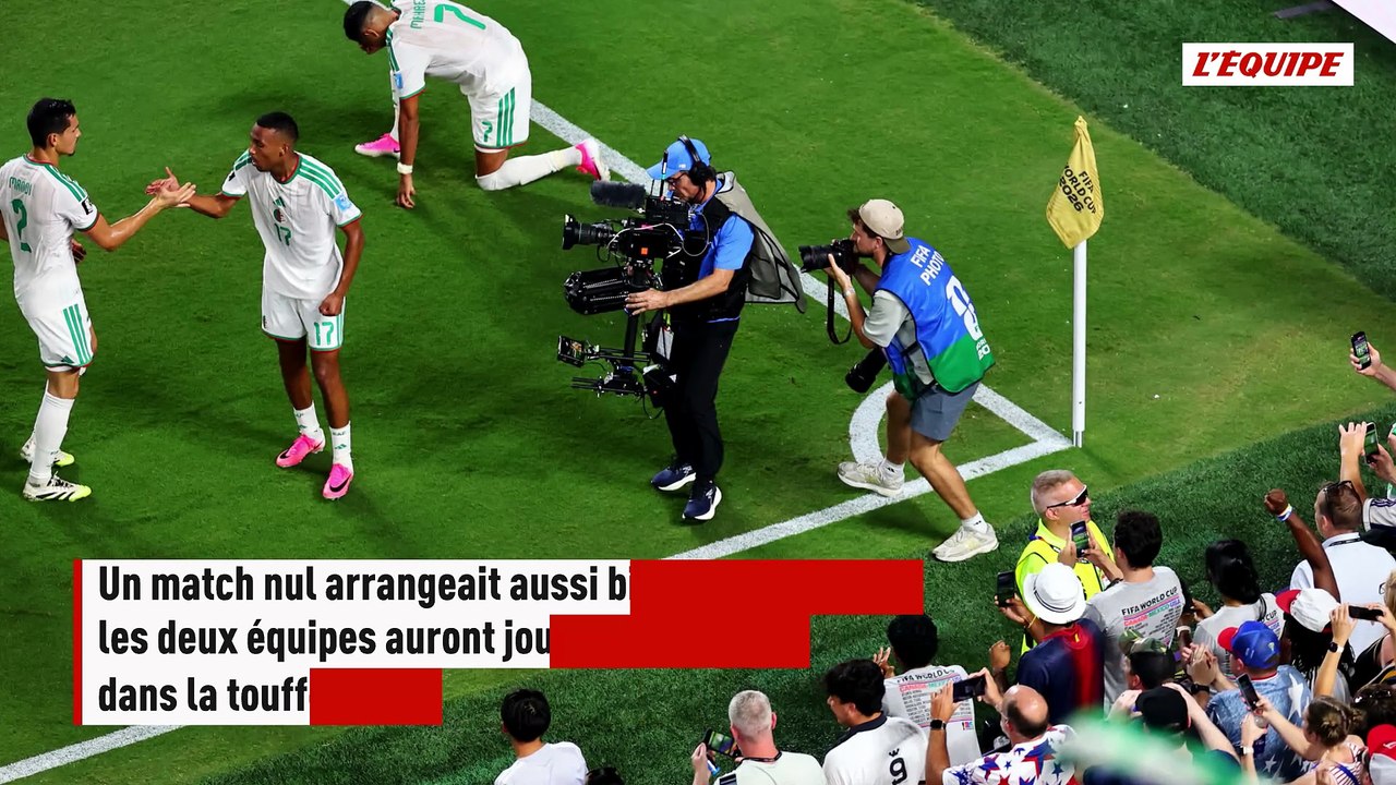 L'Algérie qualifiée en 16es de finale de la Coupe du monde au bout d'un match à rebondissements face à l'Autriche - Foot - Coupe du monde 2026