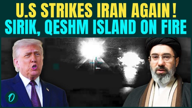 US Iran BREAKING: CENTCOM Conducts Fresh Strike on Iran’s Sirik, Qeshm Island, and Sirjan