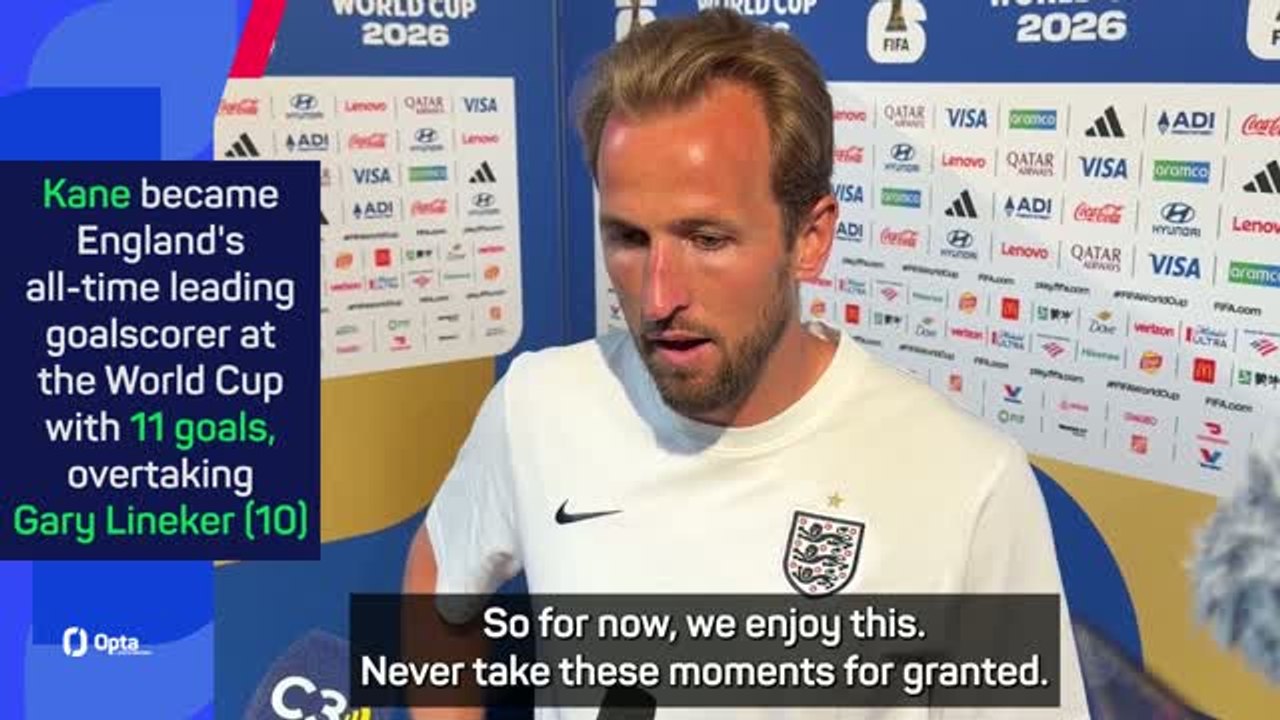 'Proud moment' for Kane to break England World...