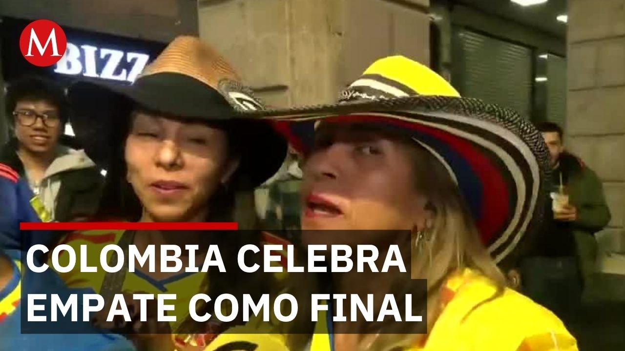 Colombia empató 0-0 con Portugal y sus aficionados celebran como si hubieran ganado