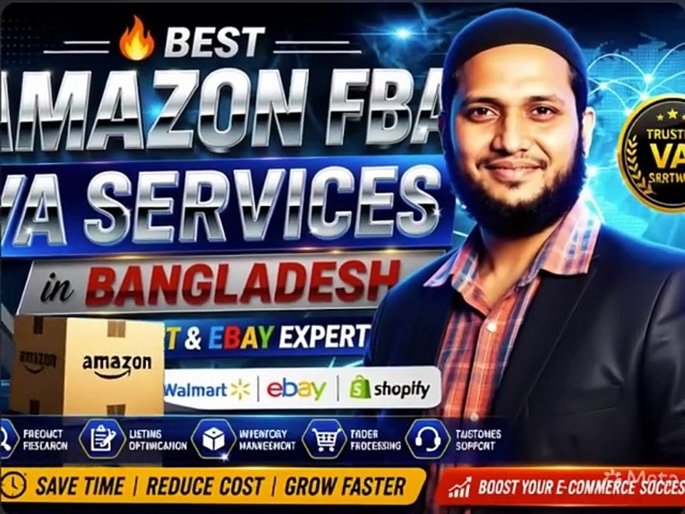 Amazon, Walmart, eBay, TikTok Shop, Shopify Expert