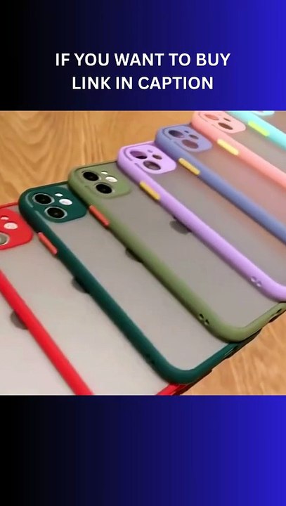 📱✨ Keep your iPhone protected in style with this Luxury Matte Soft Silicone Case!