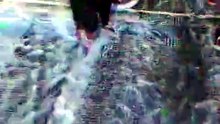 Baby fall down at waterfall 😱😱😱😥