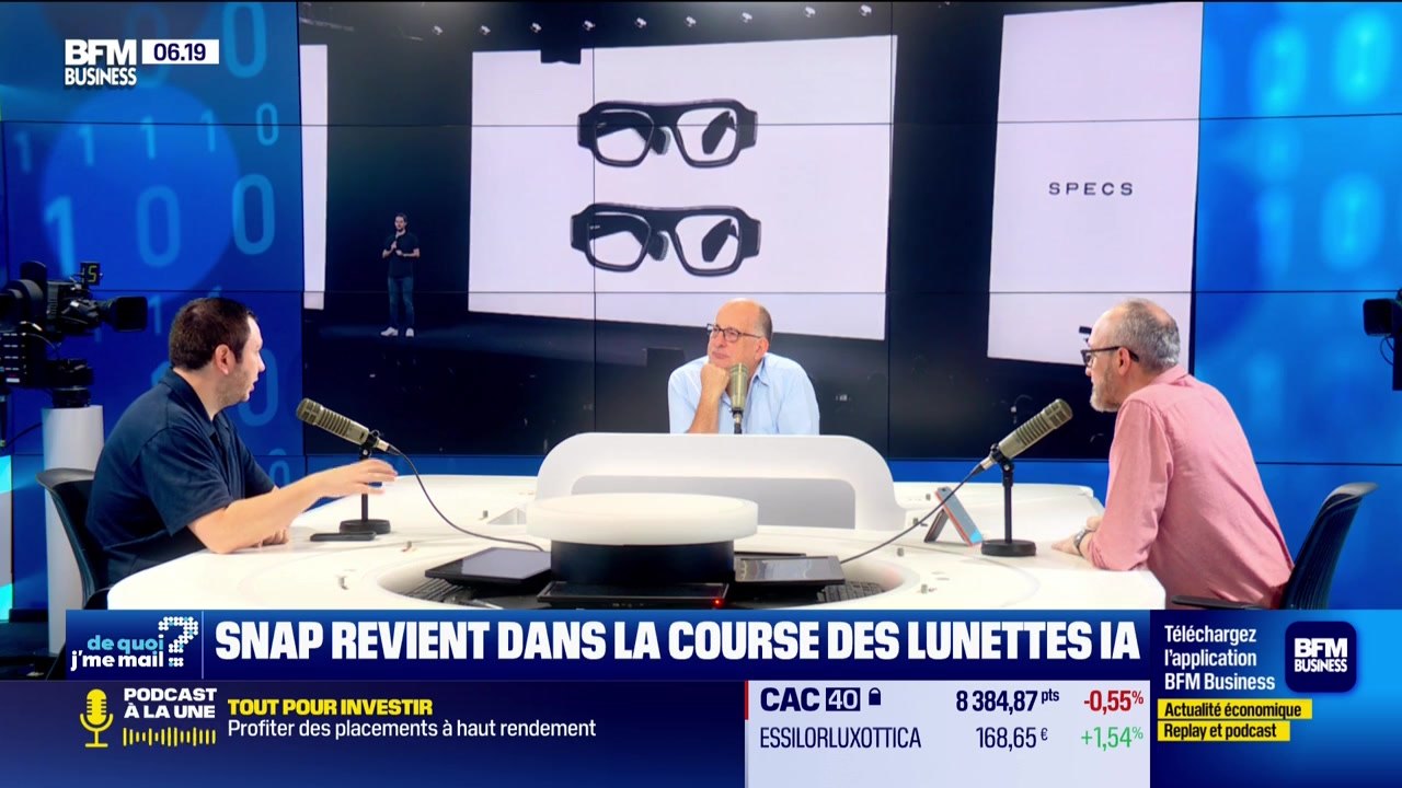 De Quoi J'me Mail : Snap lance ses lunettes connectées... Quels usages ? (1/2) - 28/06