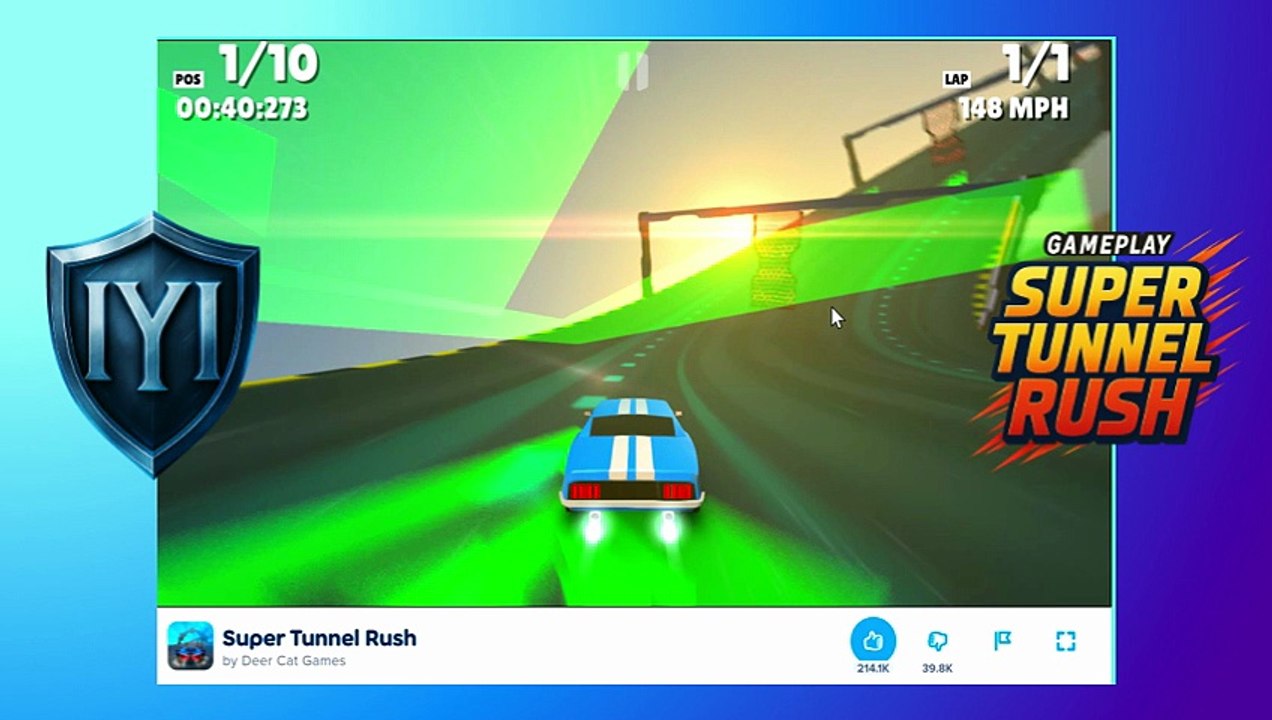 Gameplay On Super Tunnel ( poki.com )