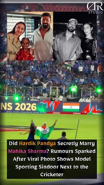 Hardik Pandya & Mahika Sharma Secret Wedding? Viral Photo Spark Marriage Rumours!
