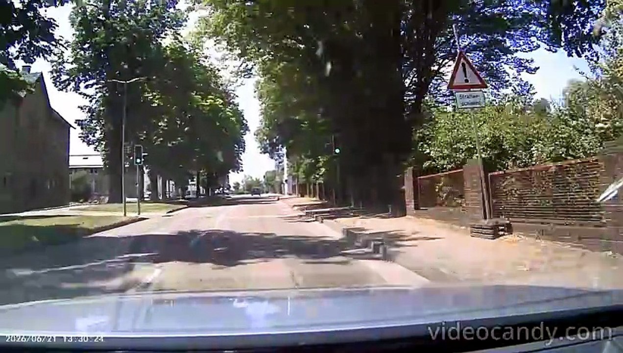 Mit dem Audi A4 durch Giengen bis auf die A7