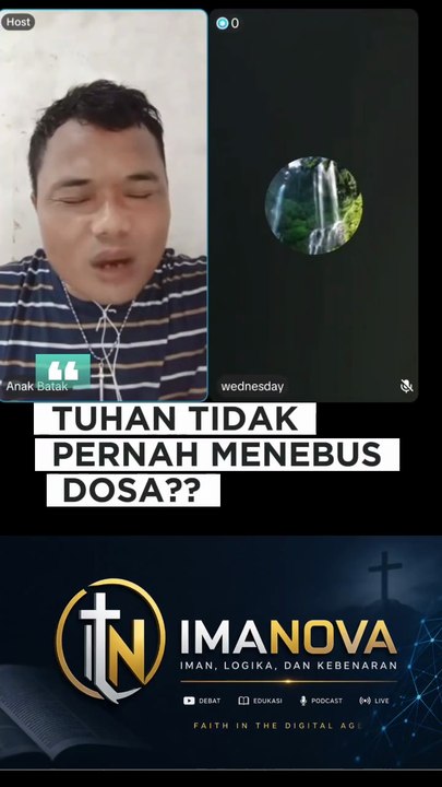 TUHAN TIDAK PERBAH MENEBUS DOSA