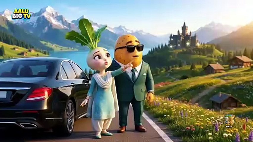 मूली पर था करेली भूत का साया 👻 _ फिर आलू ने बचाई मूली की जान 😱 _ भूतिया कहानी __1080p60