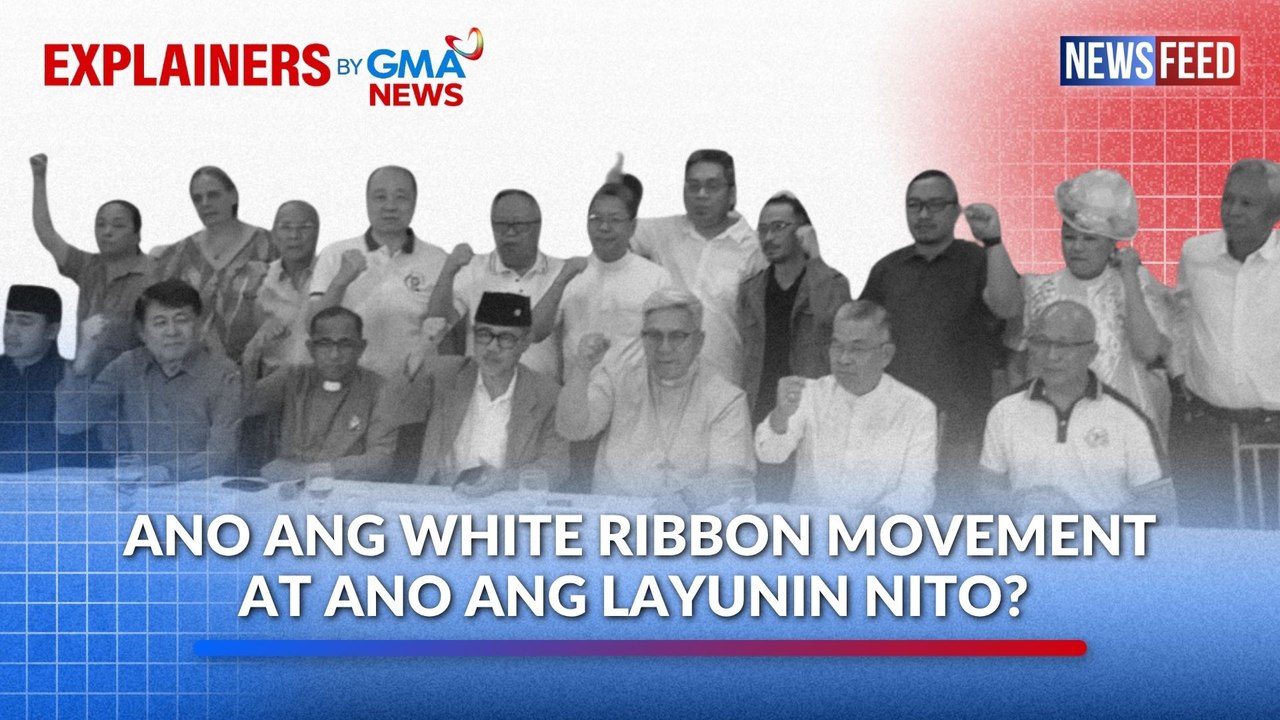 Ano ang White Ribbon Movement at ano ang layunin nito? | GMA News Feed