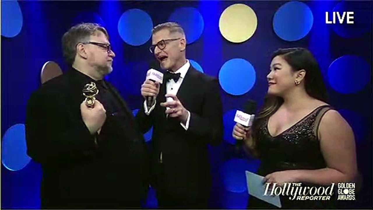 Guillermo Del Toro Talks Winning Best Director for 'The Shape of Water' | Golden Globes 2018 [Full Movie]