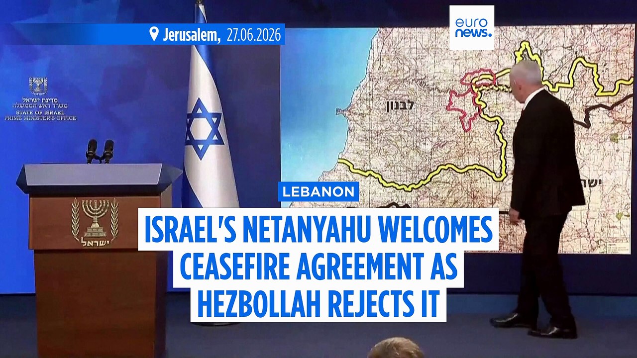 Israel's Netanyahu welcomes 'historic' Lebanon agreement as Hezbollah rejects it