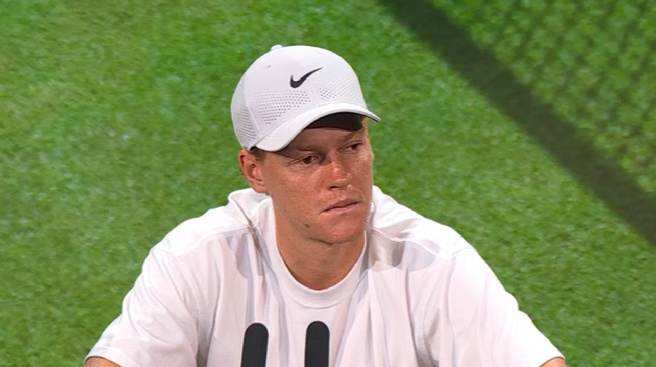 Wimbledon 2026 - Jannik Sinner : "Je préfère ne pas parler de ça pour le moment..."