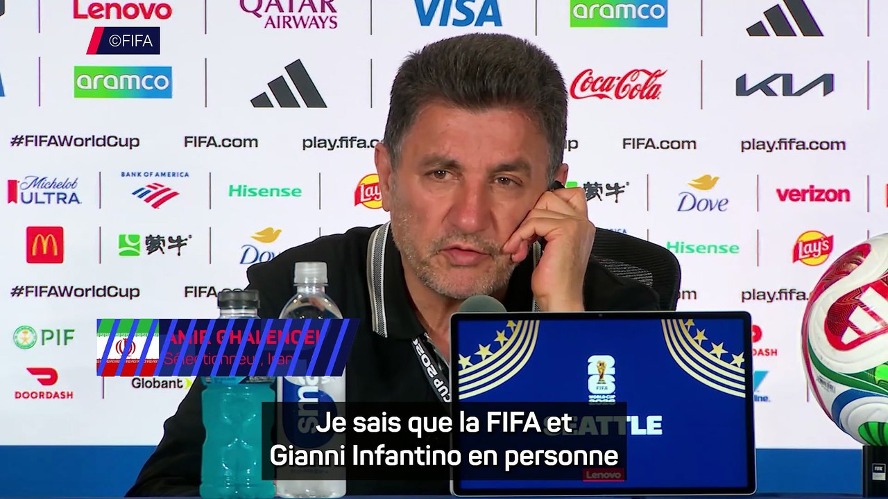 Ghalenoei : "J’exhorte la FIFA à ne pas laisser...
