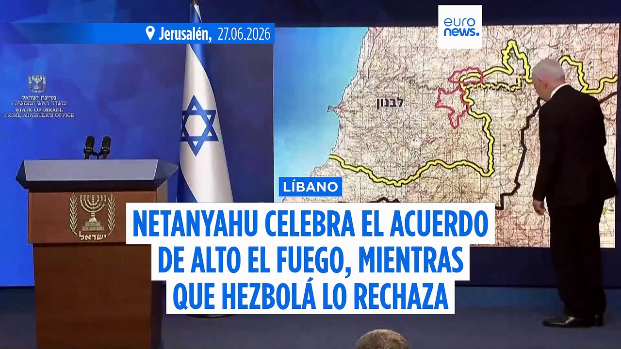 Netanyahu celebra acuerdo de Líbano mediado por EE.UU., la ultraderecha lo rechaza