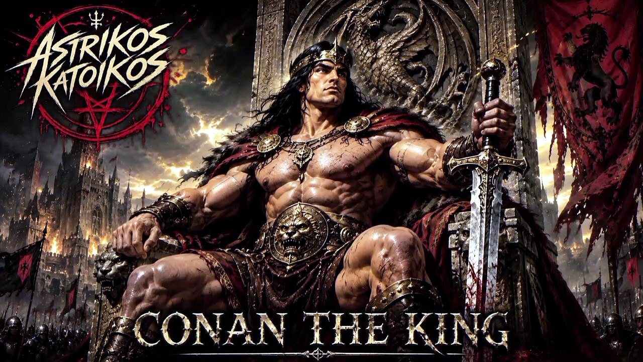 Astrikos Katoikos - "Conan, The King" [versões alternativas]
