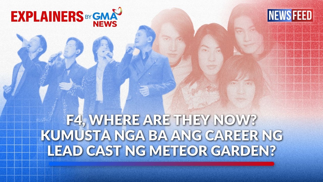 F4, where are they now? Kumusta nga ba ang career ng lead cast ng Meteor Garden? | GMA News Feed
