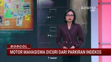 Terekam CCTV! Aksi 2 Pencuri Gasak Motor Mahasiswa di Parkiran Indekos Bengkulu | BORGOL