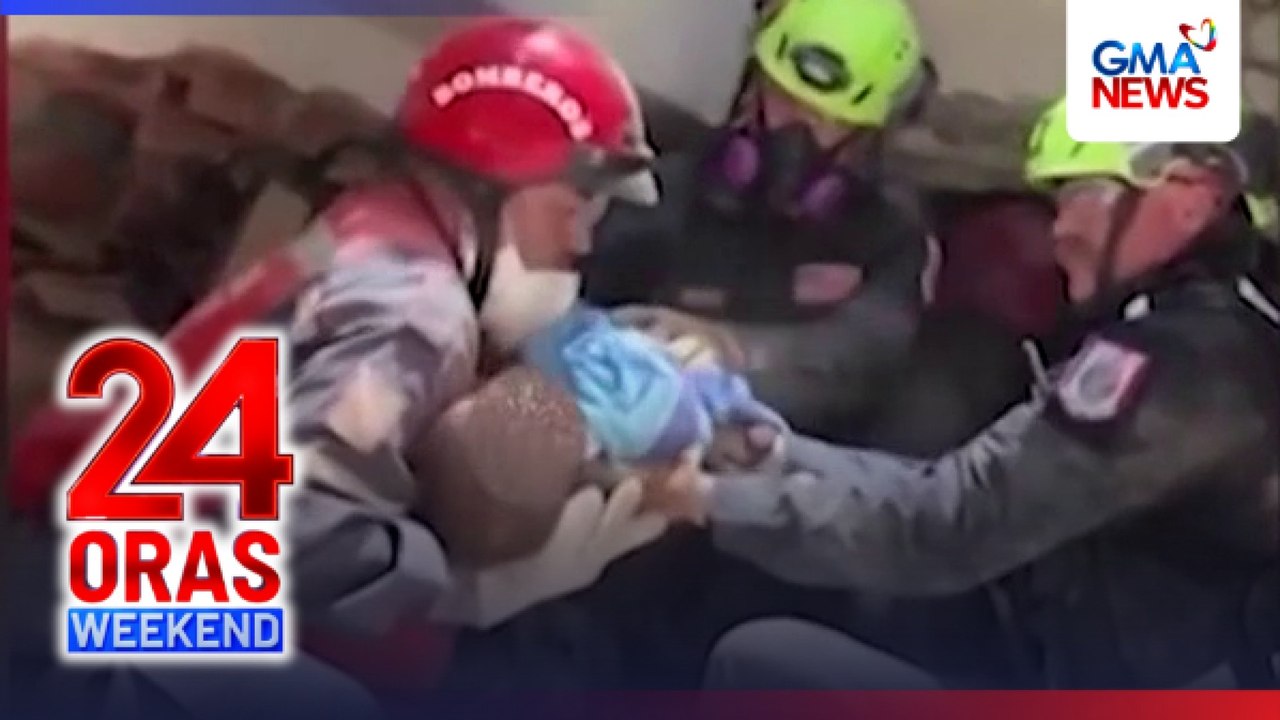 Sanggol at kanyang ina, nasagip mula sa guho ng nilindol na gusali sa Venezuela | 24 Oras Weekend