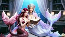 The little mermaid in Hindi -- ai story Fairy Tales In Hindi- Urdu -- Disney Story