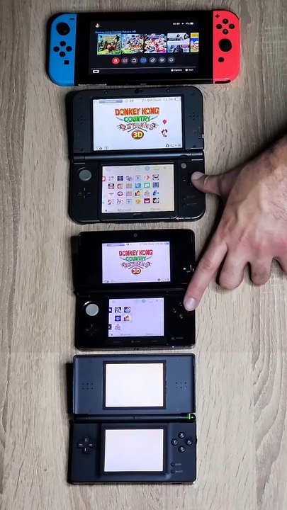 Donkey Kong DS vs 3DS vs NEW 3DS vs Switch | Speed...