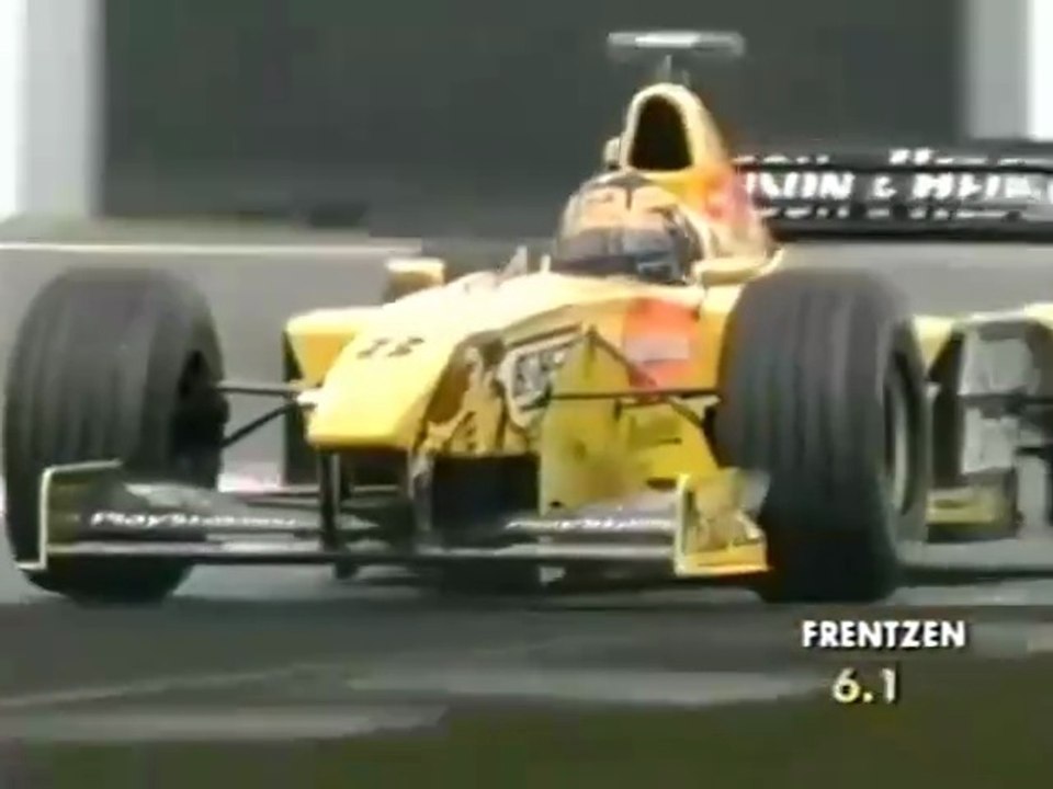 F1 – Heinz-Harald Frentzen (Jordan Mugen-Honda V10) lap in qualifying – Australia 1999