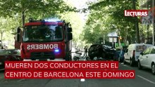 Dos conductores han fallecido en el barrio de Poblenou (Barcelona) al chocar sus vehículos
