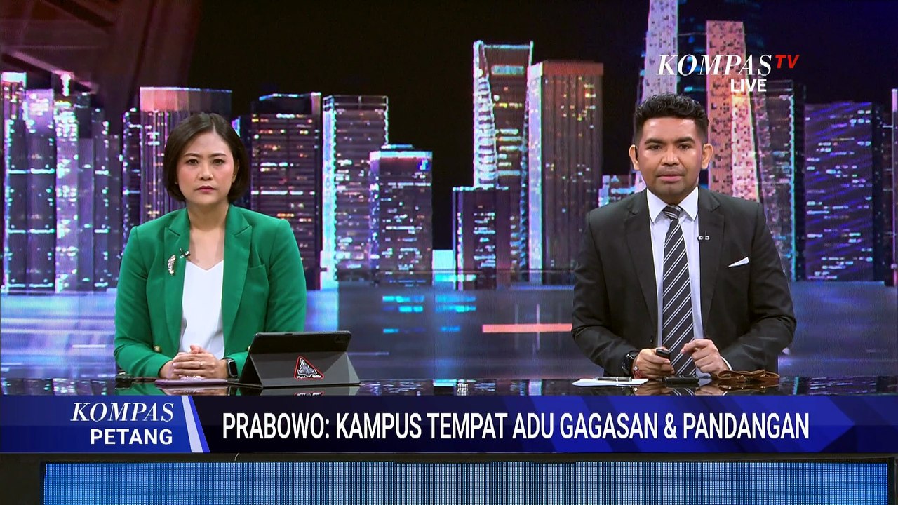 Prabowo Soroti soal Kebebasan Akademik: Kampus Adalah Tempat Adu Gagasan dan Pandangan!