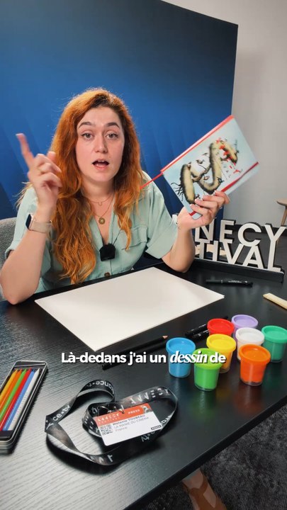 Le livre d’or dessiné du Festival d’Annecy