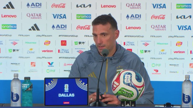 Rueda de prensa de Lionel Scaloni tras el Jordania vs. Argentina del Mundial 2026