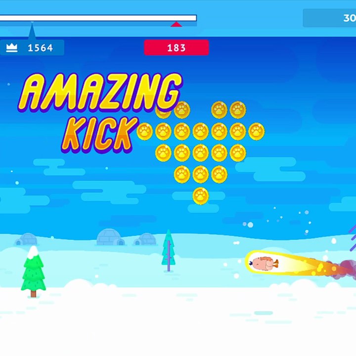 Bouncemasters Penguin Games Gameplay - Crazy Penguin Flight