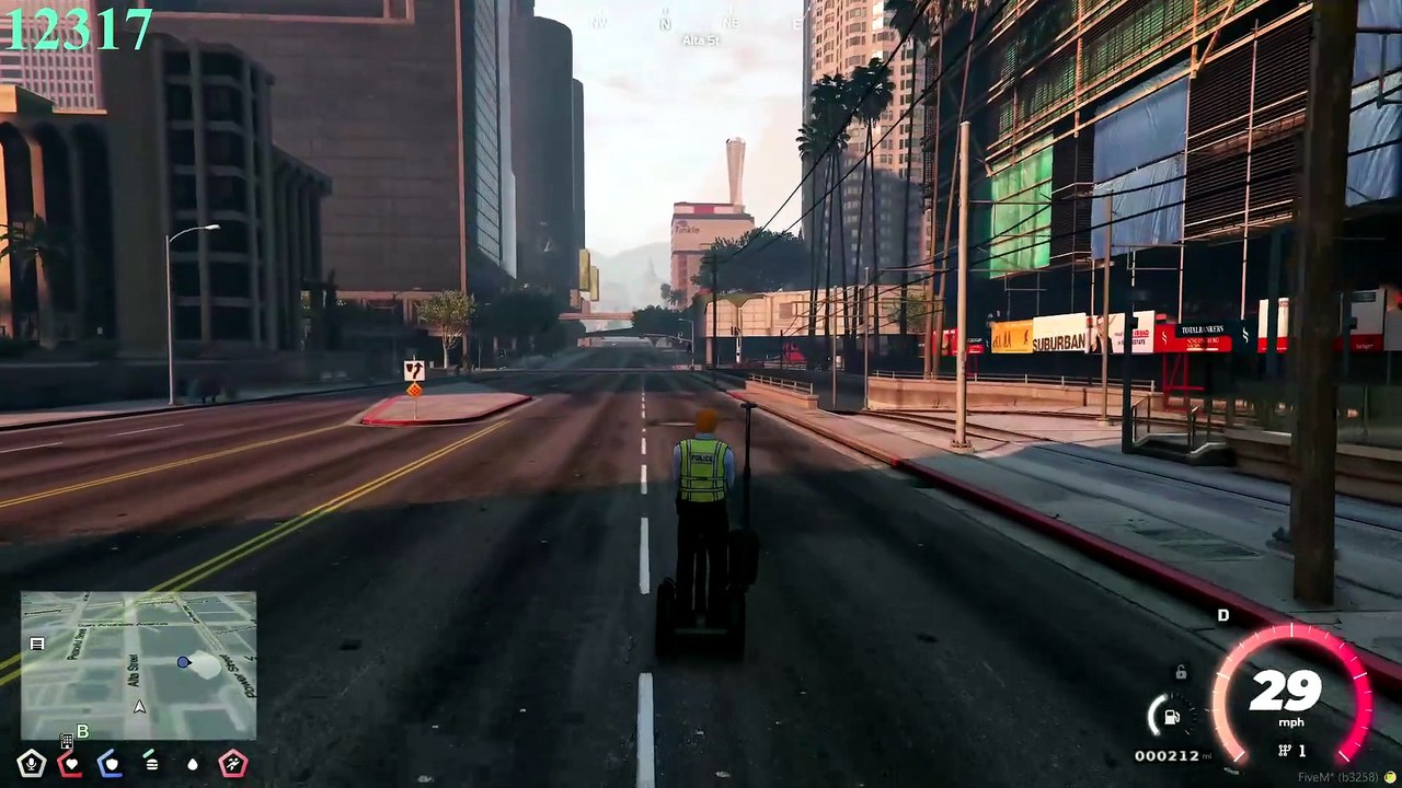 Grand Theft Auto V #319: "Do not evade from Baxter"