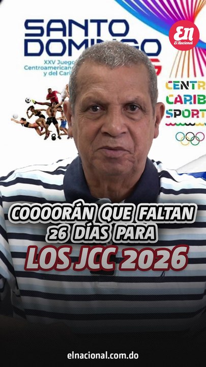 Faltan 26 días para los Juegos Centroamericanos y del Caribe 2026