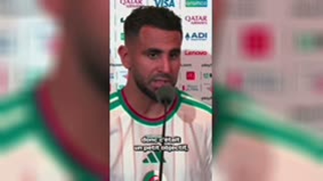 Algérie - Mahrez : "C'est spécial de marquer à la Coupe du monde"