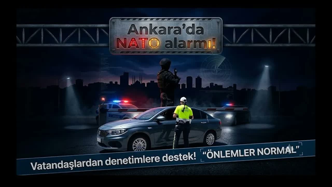 NATO Zirvesi için Başkentte güvenlik önlemleri üst seviyede iha