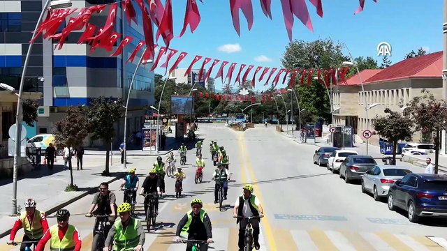 Erzurum'da 13. Geleneksel Yeşilay Bisiklet Turu düzenlendi | Ajansspor | AA
