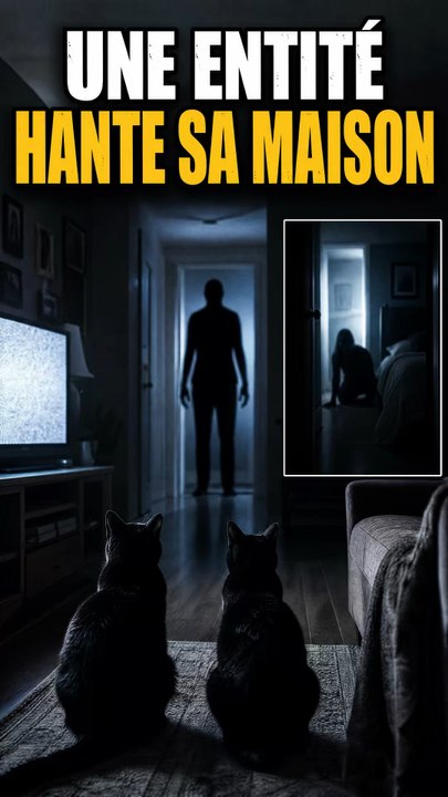 une Forme Sombre filmée plusieurs fois dans la même maison…