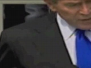 Un Gris derriere G.W.Bush?? - sur FoxNews, PBS & CNN