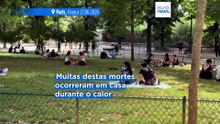 França regista excesso de mortalidade de 1000 pessoas devido à vaga de calor