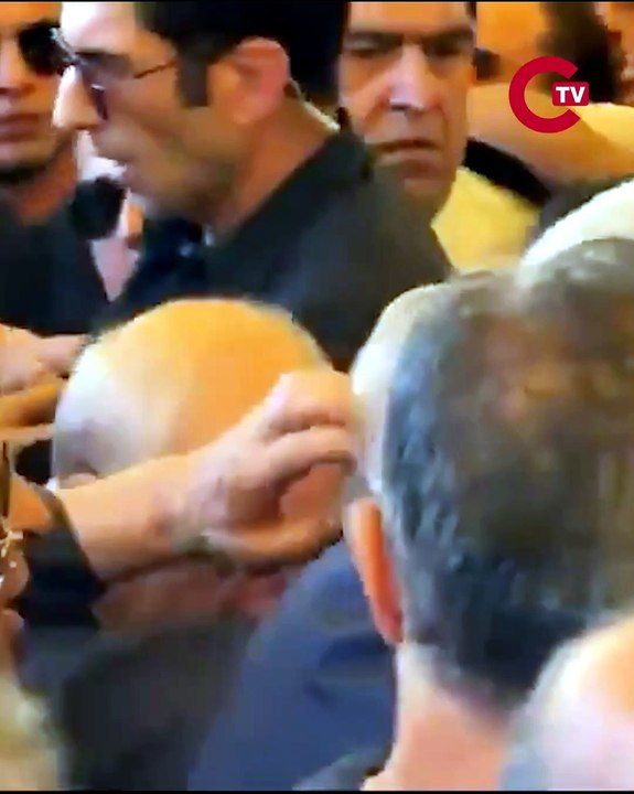 Kılıçdaroğlu cenaze alanına girerken saf tutanlarla tartışma yaşandı