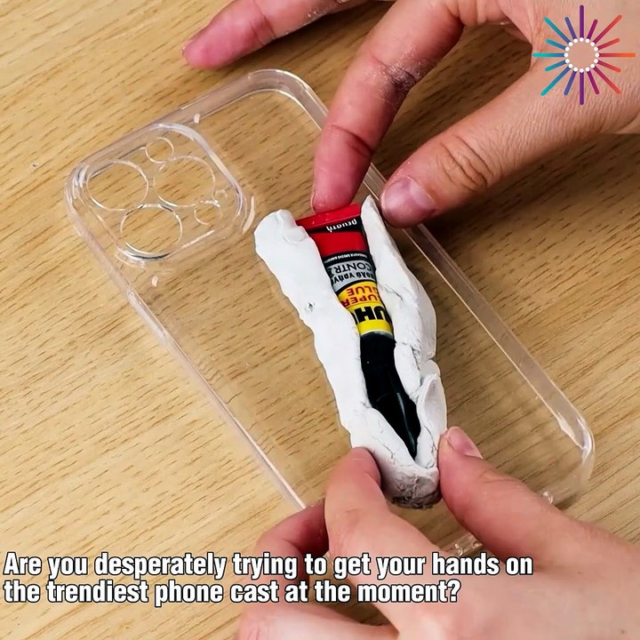 Using clay to recreate the Rhode phone case! 😍