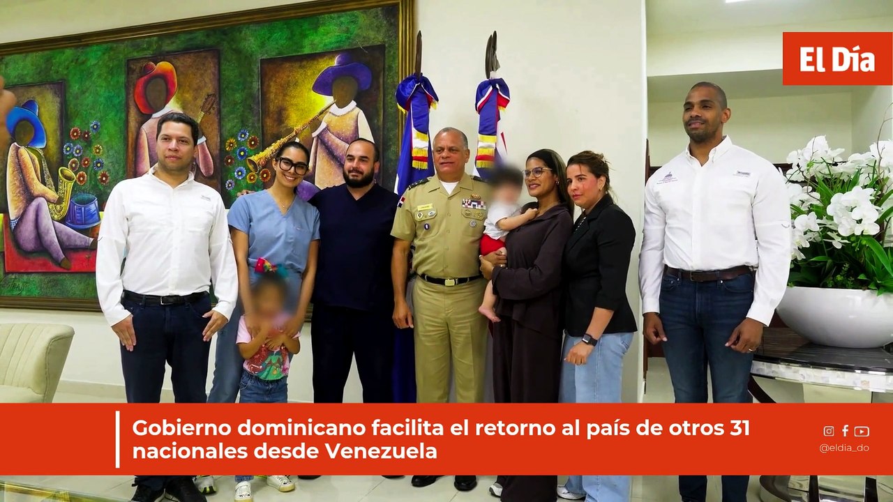 Llegan al país 31 dominicanos más desde Venezuela ante crisis por terremotos