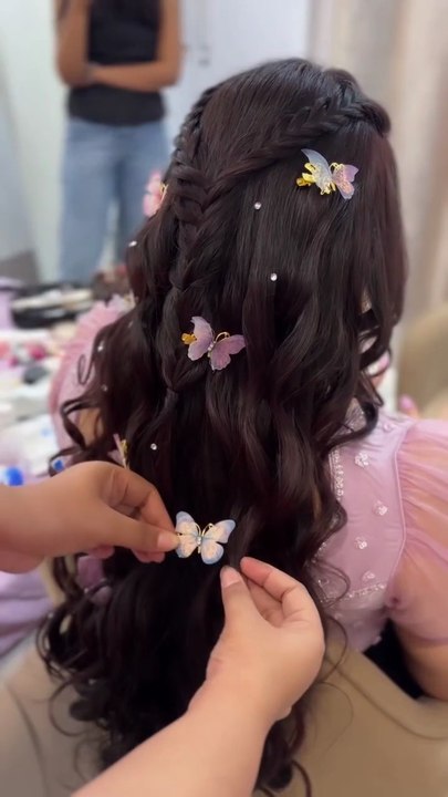 Butterfly hairstyle