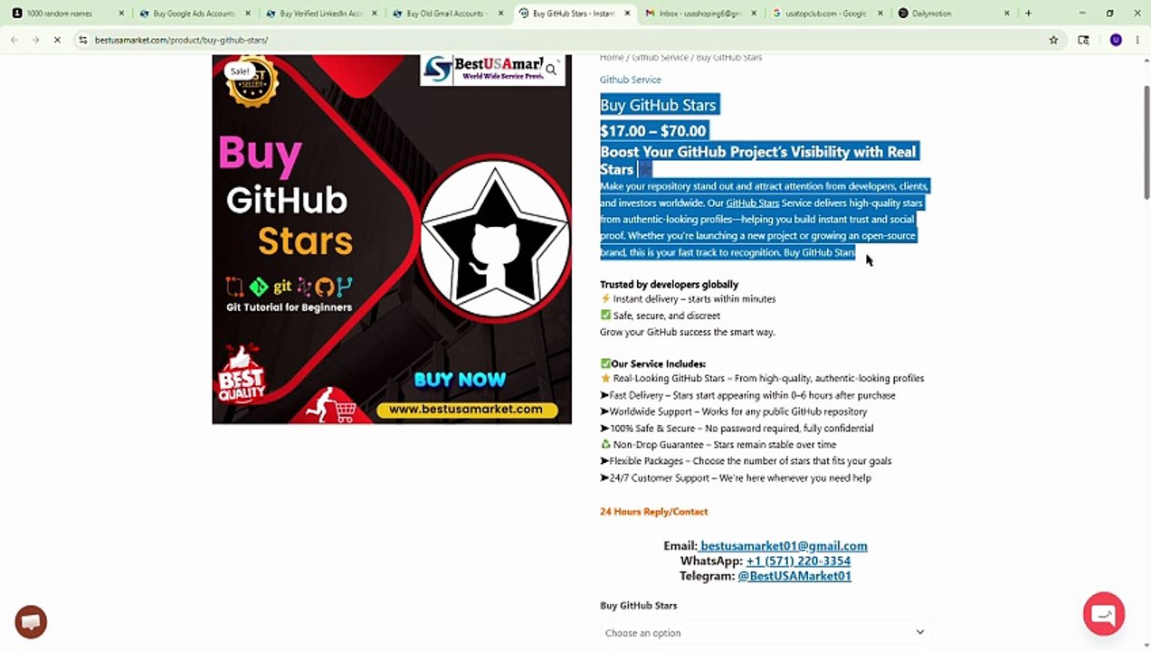 How & Where To Buy GitHub Stars - Instant delivery