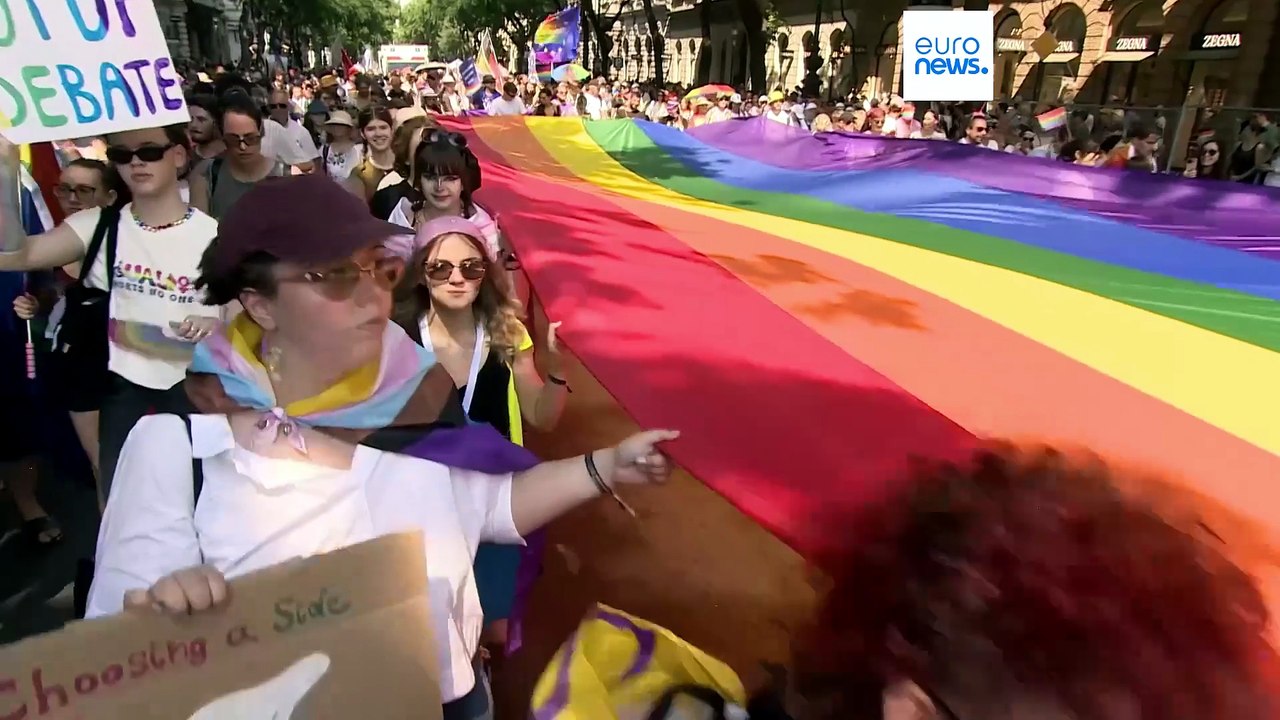 Hongrie : à Budapest, une première Pride depuis la chute du gouvernement Orbán