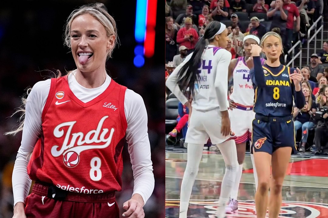Sophie Cunningham no deja de protagonizar momentos virales en la WNBA