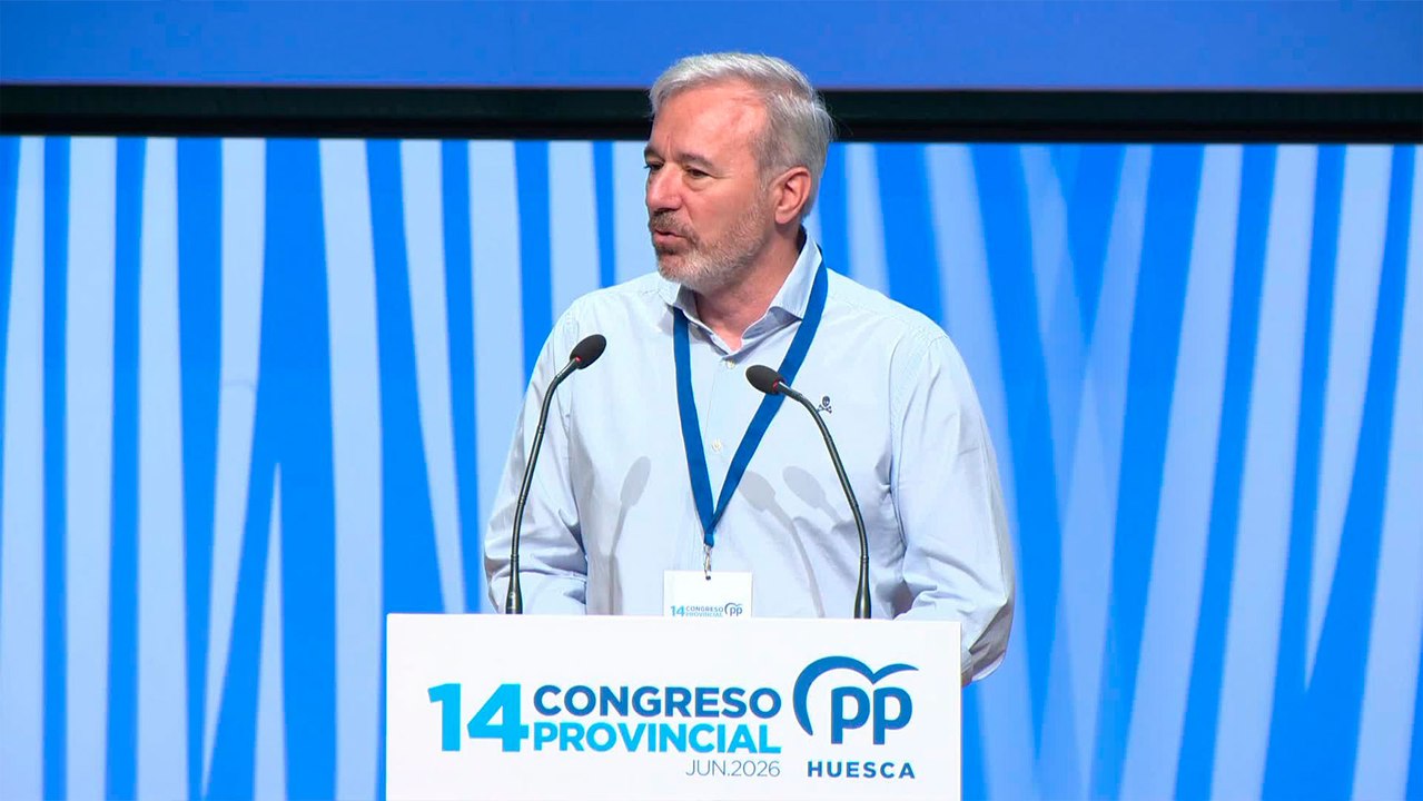 Azcón, contra el PSOE: "¿Cómo van a solucionar los problemas de nadie, si no son capaces de solucionar sus propias cloacas?"