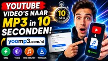 Hoe je YouTube-video's in 10 seconden naar MP3 converteert